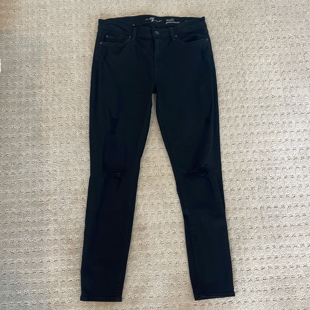 7 For All Man Kind skinny jeans